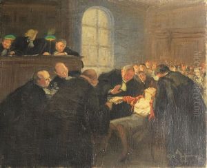 Scenes De Tribunal : La Cliente Est Tombee Dans Les Pommes Et Le Pathetique (2 Works)