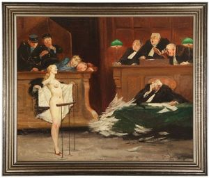 Nude Before A Judge In Court