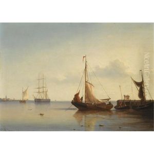 Sailing Boats Near A Jetty