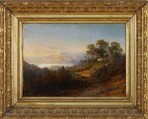 Gebirgslandschaft Mit Kapelle - view 1