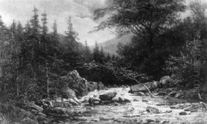 Im Murgtal by Heinrich Adolf Valentin Hoffmann