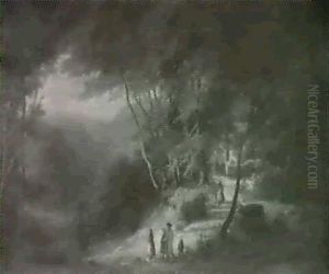 Heimkehr Vom Kirchgang by Heinrich Adolf Valentin Hoffmann