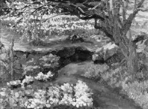 Fruhlingsgarten Im Schwarzwald by Robert Hoffmann