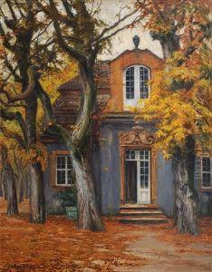 Manor House by Franz Hoffmann-Fallersleben