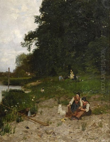 Das Picknick Am Weserufer - view 1
