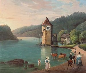Le Chateau De Woerth Pres La Chute De Rhin