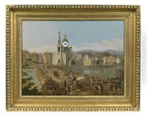 Bilderuhr - Dresden