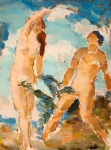 Adam Och Eva by Albert Hoffsten