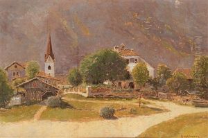 View Of Amlach by Karl Hofmann