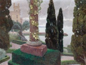 Park Von Miramare Ii by Karl Hofmann