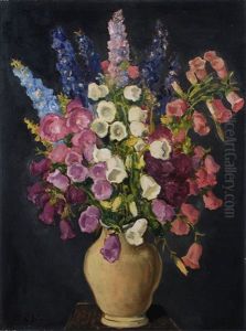Glockenblumen by Fritz Max Hofmann-Juan