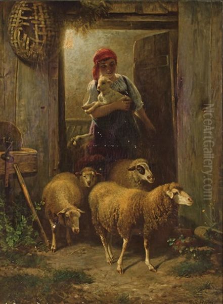 Shepardess And Her Flock - view 1