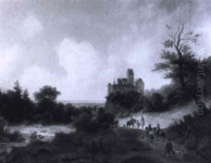 Ruckkehr Von Der Jagd by Franz Xaver Von Hofstetten