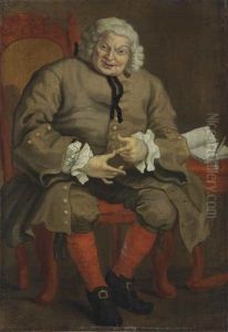 Portrait Of Simon Fraser, 11th Baron Lovat (c. 1667-1747)