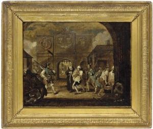 The Gate Of Calais Or The Roast Beef Of England