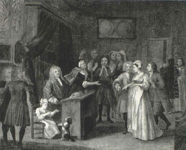 Woman Brought Before A Magistrate - view 1
