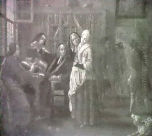 The Consultation & Display The Catch by William Hogarth