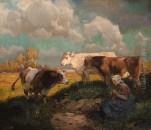 Out To Pasture by Rudolf Alfred Hoeger