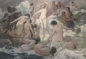 Die Geburt Der Venus by Rudolf Alfred Hoeger