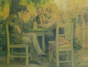 Im Prater by Rudolf Alfred Hoeger