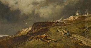 An Der Kuste Der Normandie by Charles Hoguet
