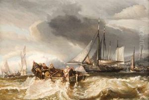Le Calfatage (+ Pecheurs En Mer; Pair) by Charles Hoguet