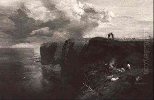 Peasants On A Seaside Cliff Peasants On A Seaside Cliff