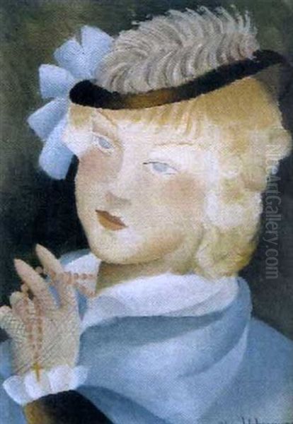 Jeune Fille En Bleu - view 1
