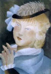 Jeune Fille En Bleu Jeune Fille En Bleu