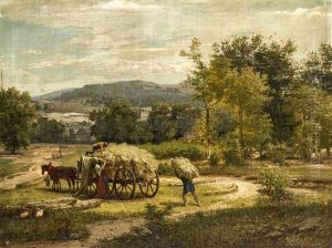Motiv Aus Westphalen by Adolf Hohneck