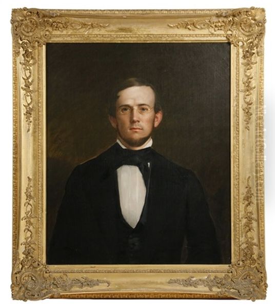 Portrait Of A Young Man With Gold Spectacles - view 1