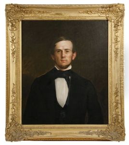 Portrait Of A Young Man With Gold Spectacles