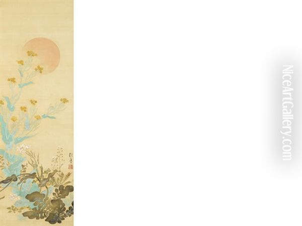 Sun And Spring Flowers (+ 2 Others; Triptych) - view 1