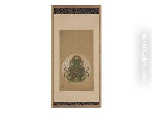 Figure Of Bodhisattva by Sakai Hoitsu
