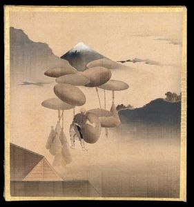 Travelers And Tradesmen Along The Tokaido Road (album Of 12) by Katsushika Hokusai