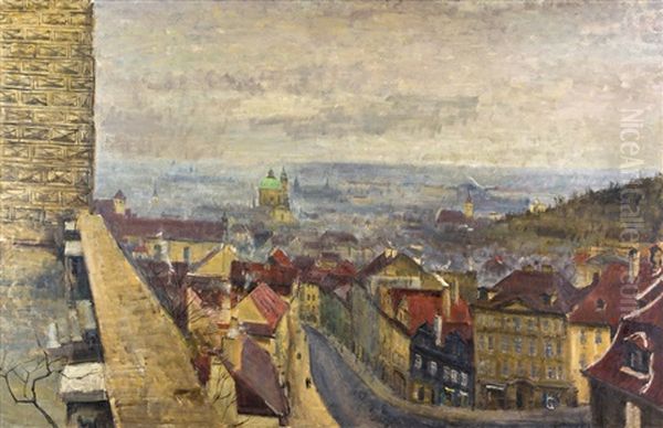 Praha Od Schwarzenberskeho Palace - view 1