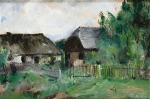 Am Dorfrand by Karel Holan
