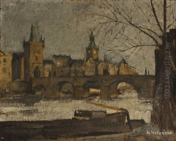 Die Karlsbrucke - view 1
