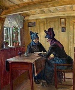 Interior With Two Women, Fano