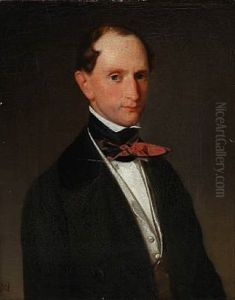 A Pair Of Portraits Of The Maried Couple Christian And Lene Ewerst