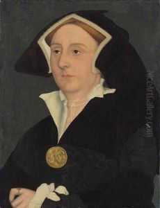 Portrait Of Elizabeth Jenks, Lady Rich (d. 1558) by Hans Holbein the Younger
