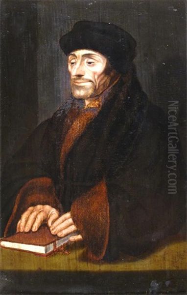 Portrait Of Desiderius Erasmus (1466-1536) - view 1