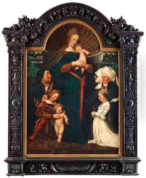 The Darmstadt Madonna by Hans Holbein the Younger