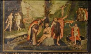 An Allegory Of The Old And New Testaments by Hans Holbein the Younger