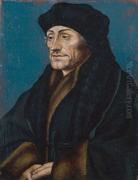 Bildnis Des Humanisten Erasmus Von Rotterdam - view 1