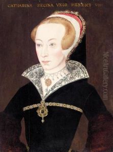 Portrait Of Catherine Parr by Hans Holbein the Younger