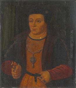 Edward Stafford, 3rd Duke Of Buckingham (?) by Hans Holbein the Younger