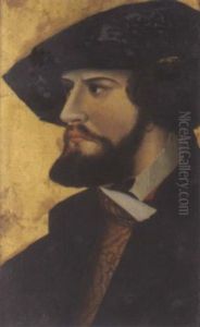 Bildnis Eines Bartigen Mannes by Hans Holbein the Younger