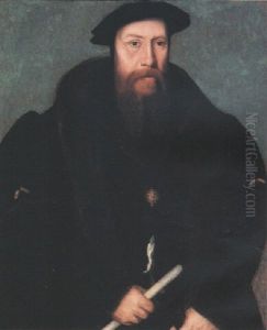 Portrait Of William Paget, First Baron Paget Of Beaudesert by Hans Holbein the Younger