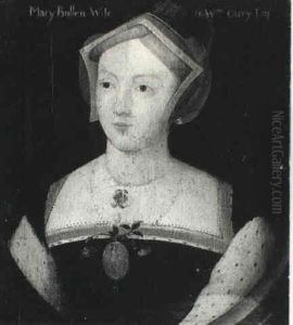 Portraet Af Mary Bullen, Wife To Wm. Eassey Esq. by Hans Holbein the Younger